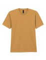 Heren T-shirt Gildan Softstyle 65000 Mustard